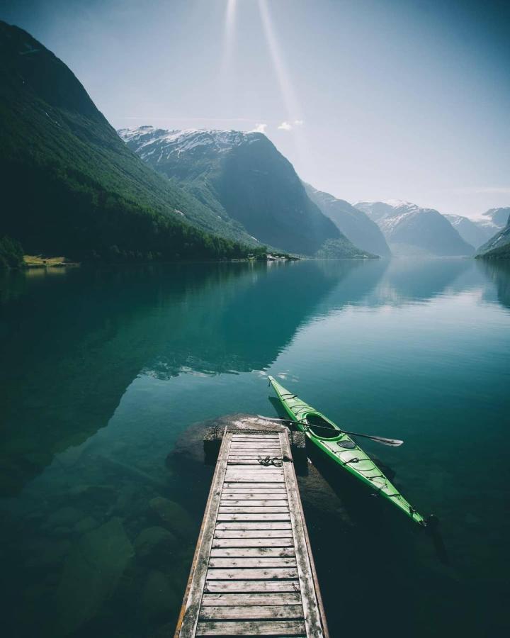 Leilighet Stryn Apartamento Exterior foto